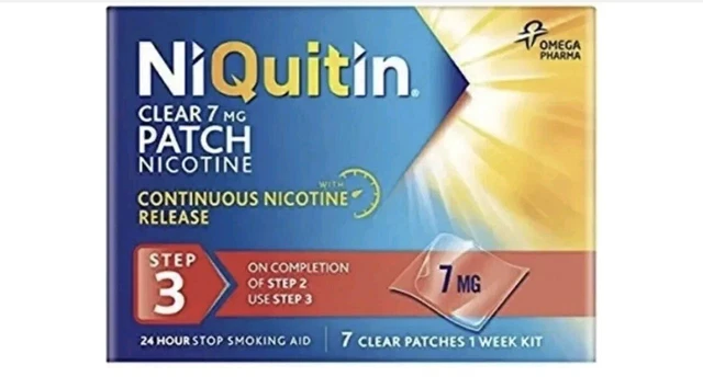 Toppa trasparente NiQuitin step 3 x 21 patch GRATIS P&P