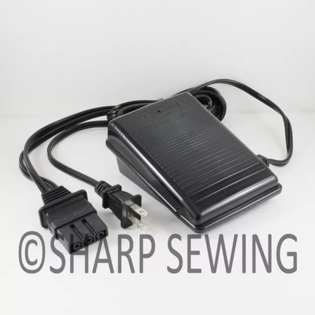 Sewing Machine Foot Control Pedal + Cord Brother Baby Lock Simplicity  #J00360051