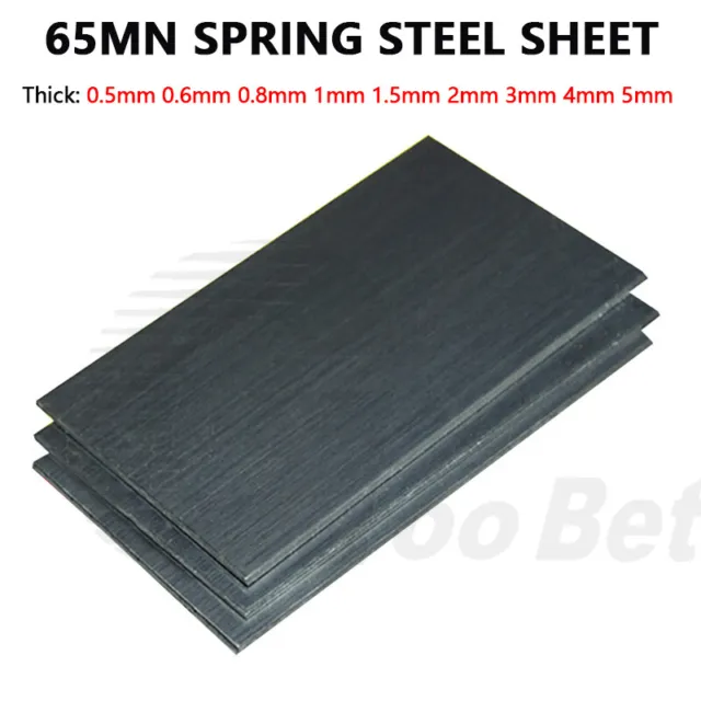 65Mn Manganese Spring Steel Sheet Plate Panel Thick 0.5mm 0.6mm 0.8mm 1mm - 5mm