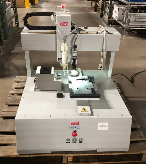 GDLaser XY Precision Screw Feeder PCB Assembly Gantry Robot Auto-Screwing GDLaser XY Precision Screw Feeder PCB Assembly Gantry Robot Auto-Screwing