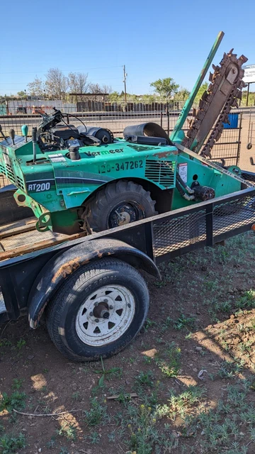 2015 Vermeer RT200 Self Propelled Walk Behind Trencher like ditch witch