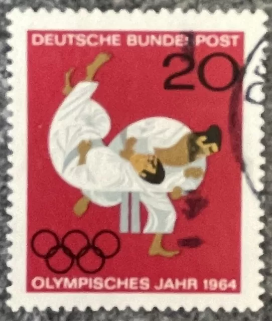 🇩🇪  BRD Bund Michel Nr. 451 Gestempelt (1964) Olympische Sommerspiele, Tokio