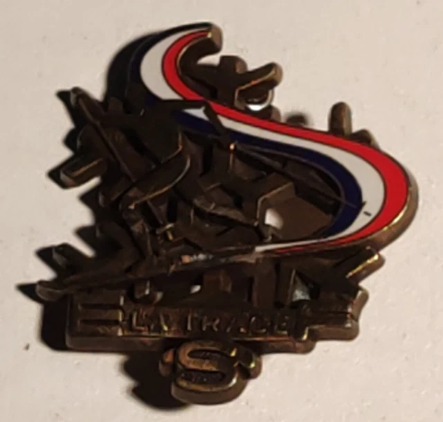 SK1620 - Patch Schule Ski- Französisch - Lievre aus Bronze