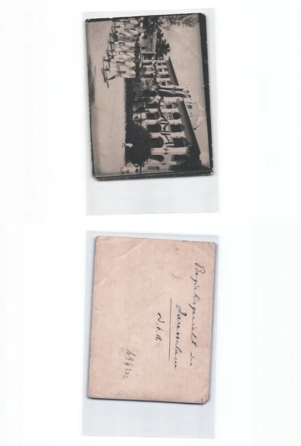 (b96302)   Deutschostafrika Foto Bezirksgericht Daressalaam mit Einheimisch