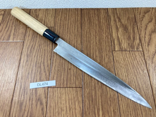 japanisch Küchenchefs Küche Messer Yanagiba Vintage Sushi von Japan 198/338mm