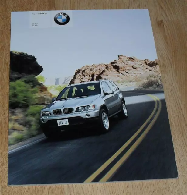 BMW X5 Brochure 2000-2001 - 3.0i & 4.4i