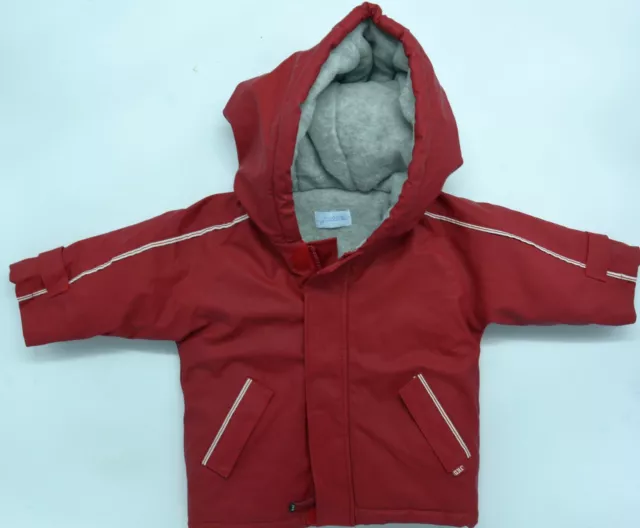 À Doublure Designer Bébé Pluie Veste De Jacadi Paris Taille 6M 67