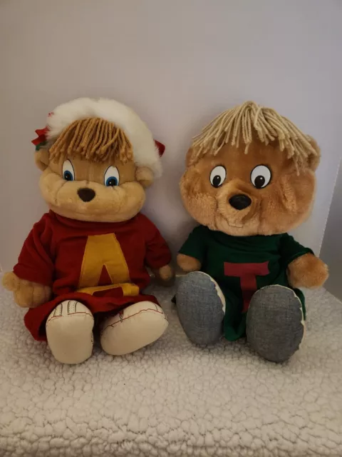VINTAGE IDEAL ALVIN and Talking Theodore Chipmunks 1990 $35.00 - PicClick