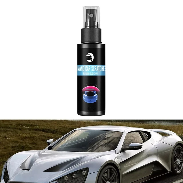 Spray Anti-Rayures Voiture 60ml - Polissage Rapide, Haute Protection | Pour Peinture Voiture, SUV, Moto, Camion