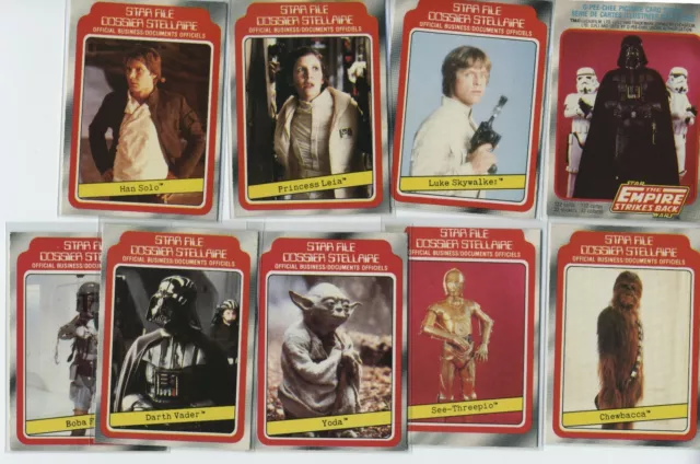 1980 O-Pee-Chee Star Wars Empire Strikes Back Series 1 U Pick from list #1-132