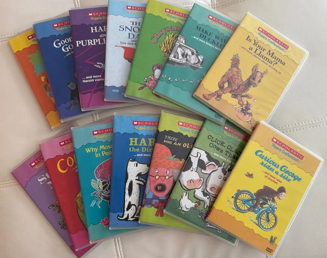 SCHOLASTIC TREASURY OF 100 Storybook Classics 16-DVD Box Set