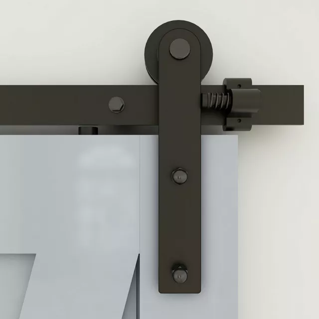 4~20FT Sliding Barn Door Hardware Closet Kit for Single/Double/Bypass I Roller