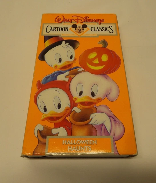 WALT DISNEY HALLOWEEN Haunts VHS Cartoon Classics Collectible $8.00 - PicClick