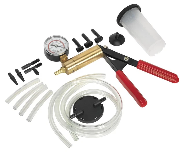 Sealey Tester vuoto e kit sanguinamento freni VS4021