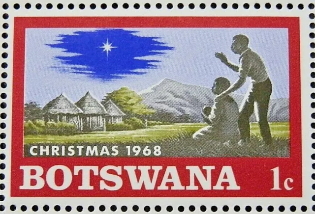 BOTSWANA 1968 SG249 1c. CHRISTMAS -  MNH