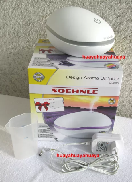 Soehnle Design Aroma Diffuser "Lucca" – Typ 6827 mit Farbwechsel