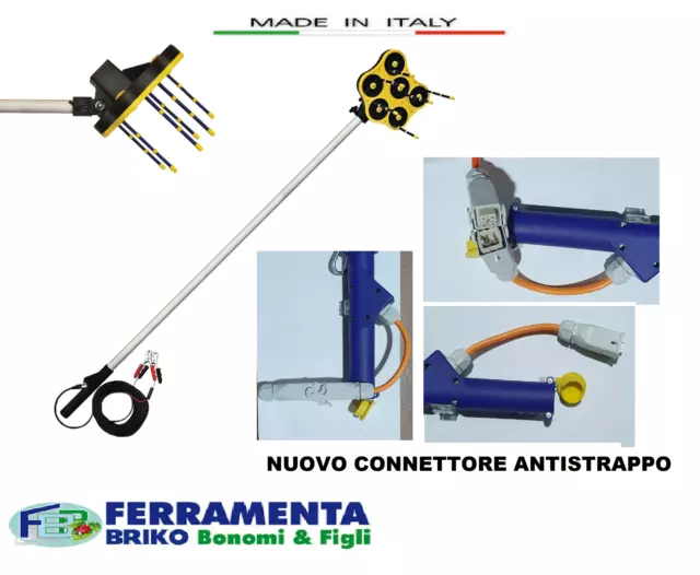 Abbacchiatore Olive Scuotitore Scuotiolive Elettrico 3 Metri Ragnolive 12V 140 W