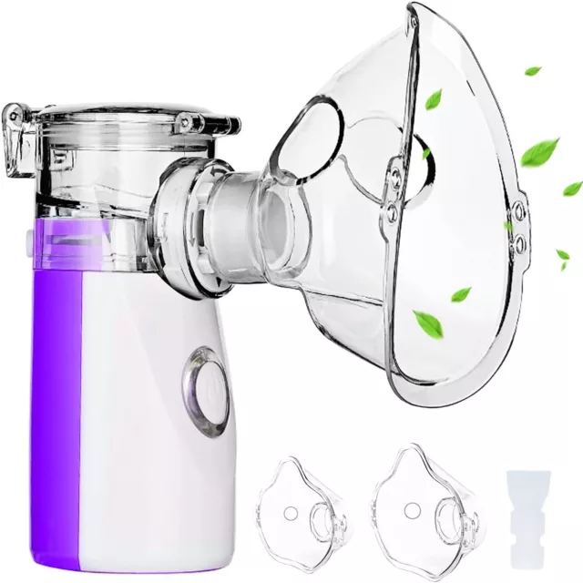 Aerosol Ultrasuoni Silenzioso Portatile Adulti E Bambini Nebulizzatore respirato