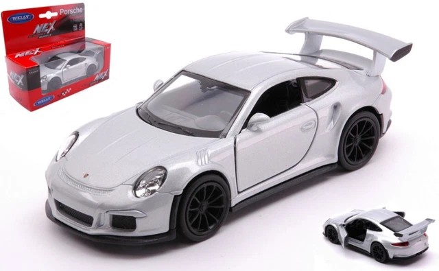 MINIATURE VOITURE AUTO 1:24 Welly Porsche Taycan Turbo Rouge diecast