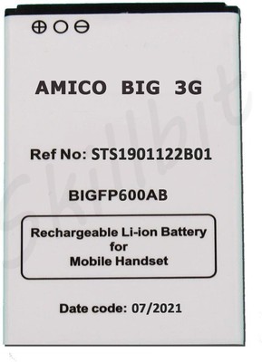 domax BATTERIA LITIO "DOMAX" PER BRONDI AMICO BIG 3G 850mAh 
