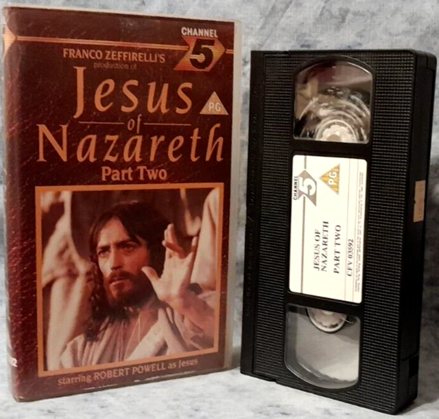 JESUS OF NAZARETH: Part Two [PAL VHS Video Tape-1987] Robert Powell ...