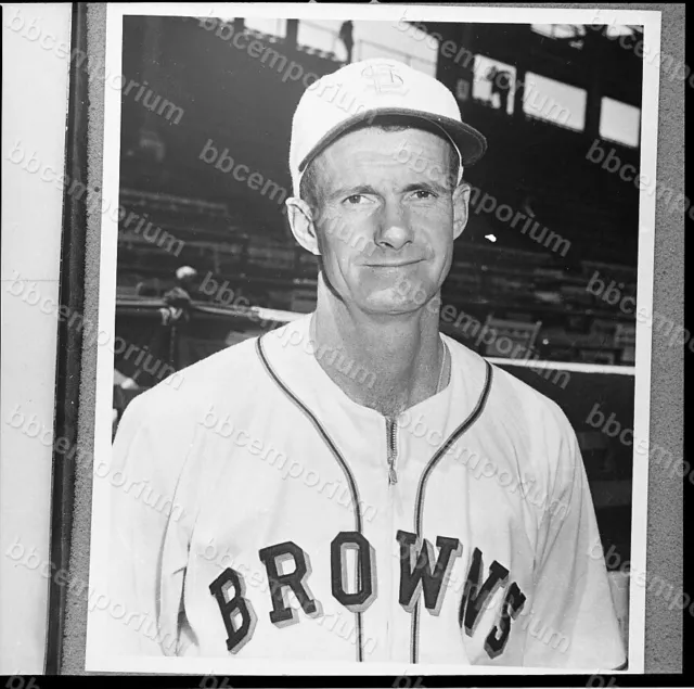 George Archie St. Louis Browns Medium Frame Negative - Jim Rowe Archive U935