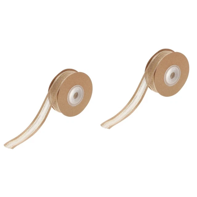 2x Sheer Band Weihnachten Band Haar Band Bänder für Handwerk