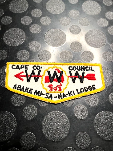 OA ABAKE-MI-SA-NA-KI LODGE 393 F1b FIRST FLAP