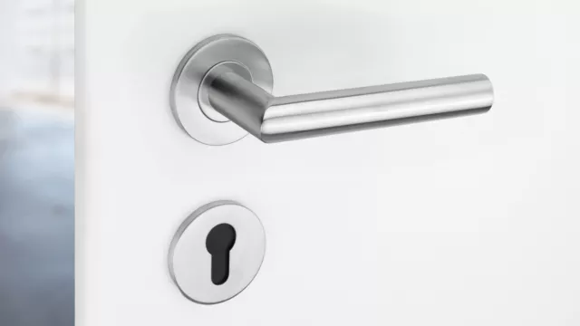 Ensemble amovible bouton poignée de porte acier inoxydable ferrure de porte poignée de porte poignée de porte pièce porte 3