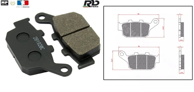 Levier De Frein Qualité Pour Honda NX 650 Dominator RD08 (1997-2002) - Neuf Sous Emballage