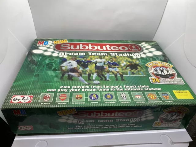 Subbuteo Hasbro Dream Team Stadium MB Games Table Top Game 2005 Edition Football