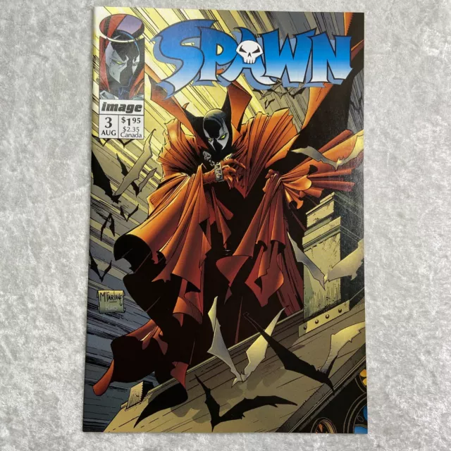 1992 Image Comics Spawn Todd McFarlane Comic Book #3