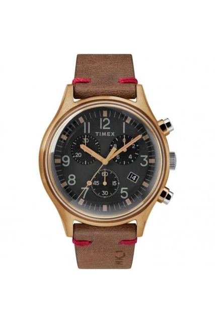 Montre Timex Allied Homme Chronographe - TW2T75700 - Style Militaire, Cadran Gris - Neuf Avec étiquettes