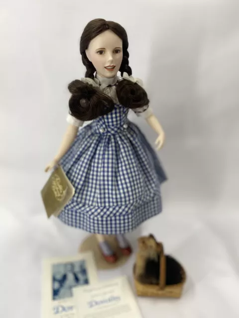Franklin Mint Heirloom Wizard of Oz Dorothy Gale with Toto and Basket…