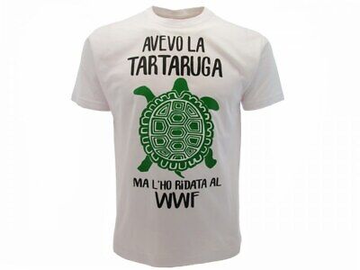 T-shirt avevo la tartaruga ma l'ho ridata al WWF umoristica divertente scherzo