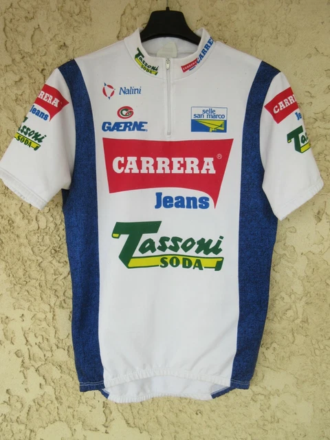 Veste cycliste CARRERA Jeans TASSONI vintage jacket giacca jacke NALINI 5 XL