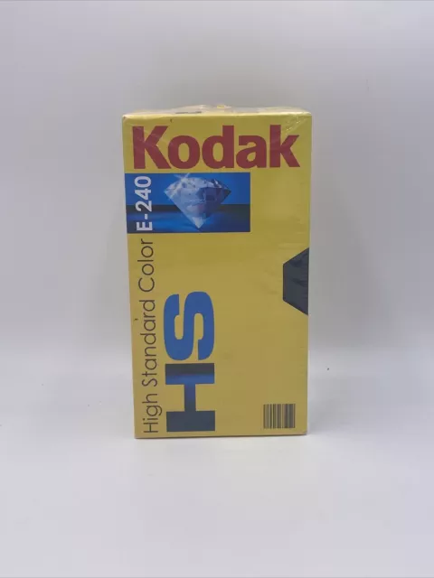 Kodak E-240 High Standard Color | Doppelpack | VHS Kassetten NEU OVP