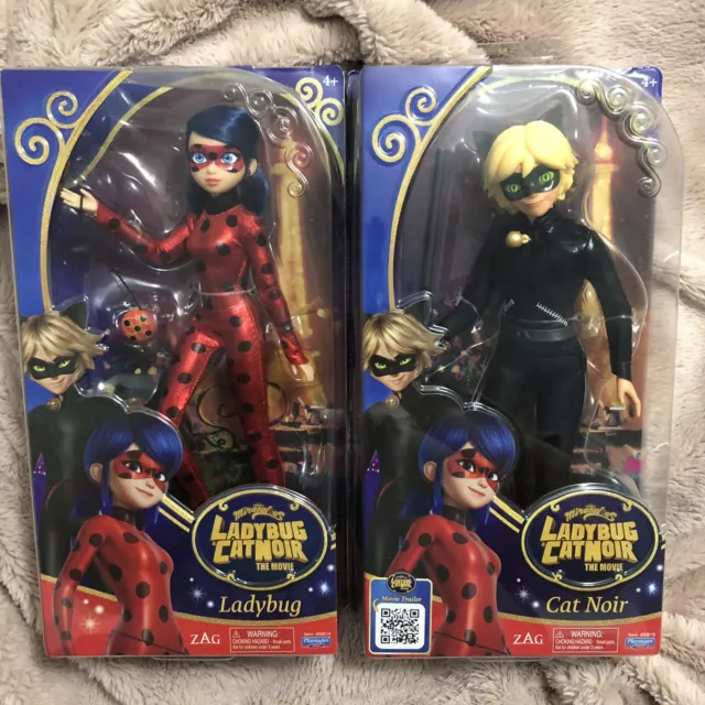 Miraculous Ladybug 10.5 Cat Noir Doll (Includes PLAGG minifig + Accessory)  NIB