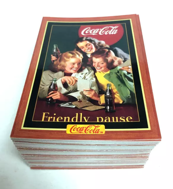 1995 The Coca-Cola Collection Series 4 Complete Trading Card Set 301-400