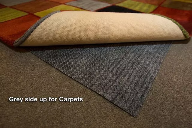 BEST QUALITY RUG TO CARPET GRIPPER ON ALL FLOORS Hall Runner Anti Slip Underlay