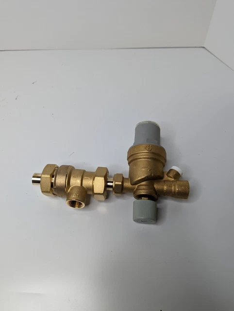 Caleffi 573 Backflow Preventer and AutoFill Combination (Sweat x NPT), 1/2”