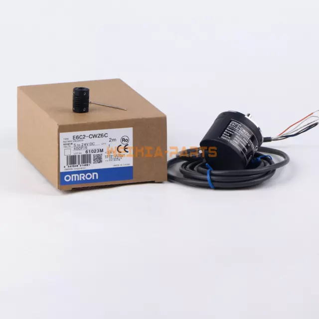 1PC Omron Rotary Encoder E6C2-CWZ6C 400P/R ( E6C2CWZ6C400PR ) New In Box