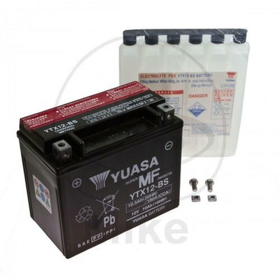 BATTERIA Per Aprilia SHIVER SL 750 ABS rag00 2014 YUASA ytx12-bs AGM chiuso 
