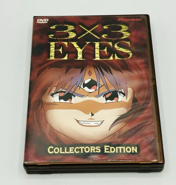 3X3 EYES COLLECTION (DVD, 2001, 2-Disc Set) Collectors