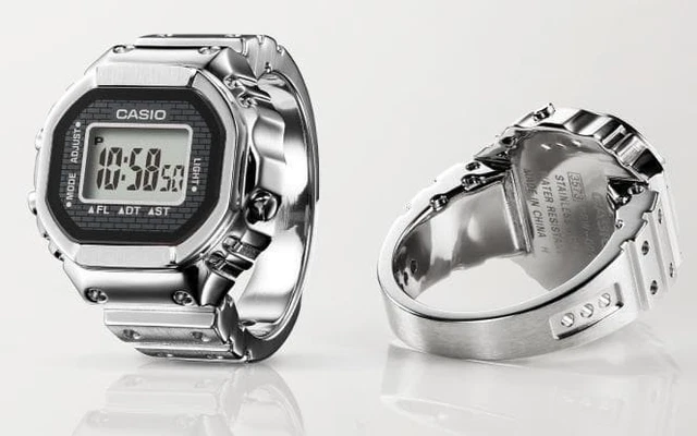 RELOJ ANILLO CASIO 50 Aniversario Ultramar Edición Limitada EUR