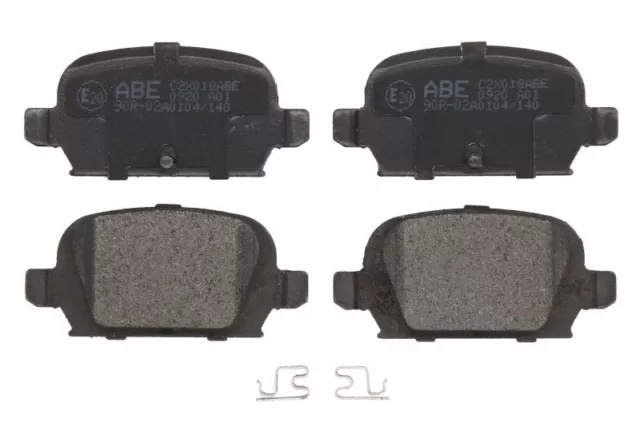 Fits ABE C2X018ABE Brake Pad Set, disc brake OE REPLACEMENT