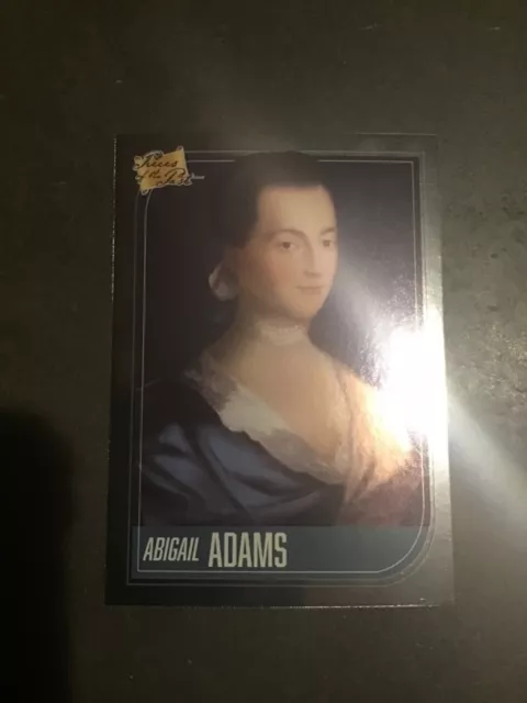 2021 Pieces of the Past Abigail Adams Base Card