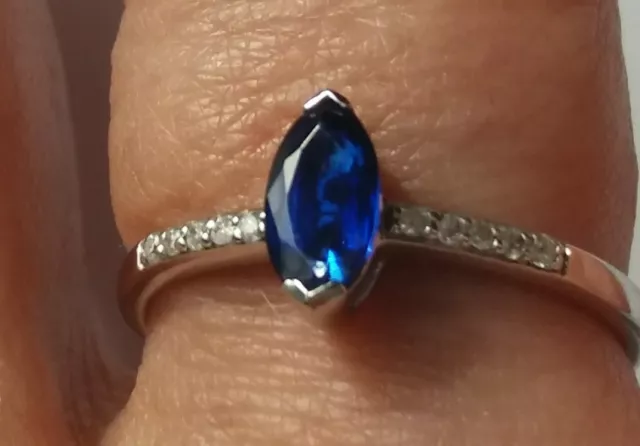 Qvc blue on sale sapphire rings