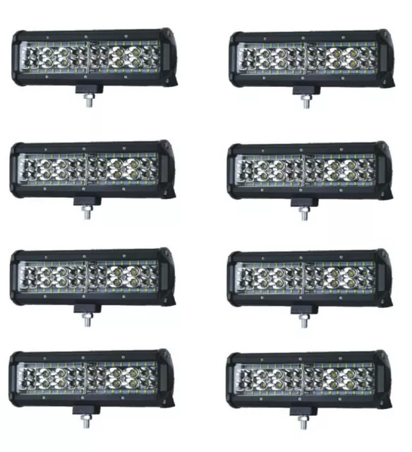 8x 168W LED Arbeitsscheinwerfer IP67 12/24V Traktor Nahfeld Technik Neu OVP