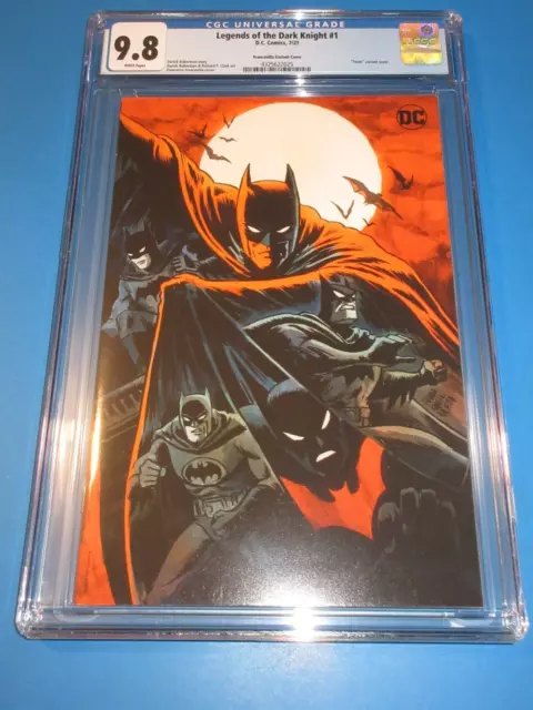 Legends of the Dark Knight #1 Francavilla Variant CGC 9.8 NM/M Gorgeous Batman